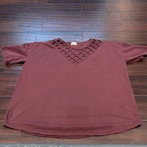 BKE Maroon Top
